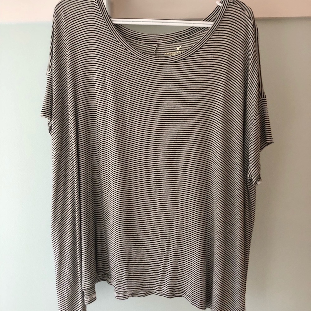 American eagle striped shirt